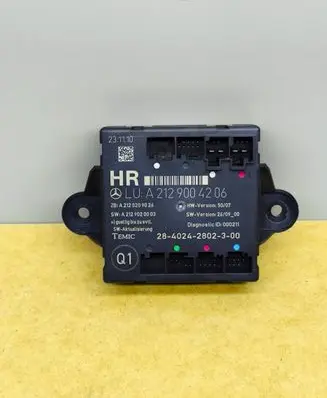 Mercedes-Benz E W212 Door control unit/module A2129004206 A2128209026 A2129020003