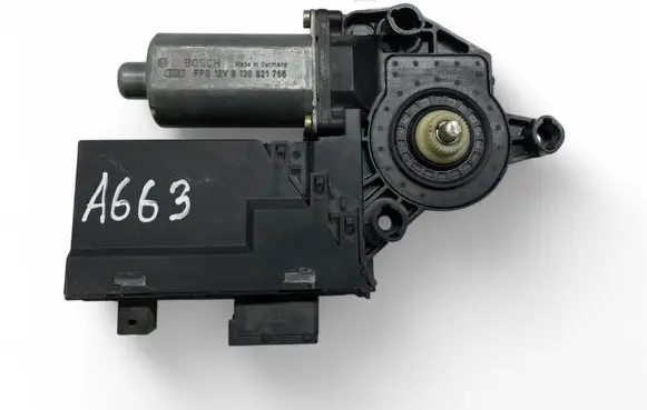 Front door window regulator motor