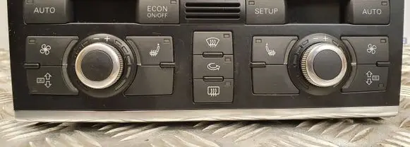 Audi Q7 4L Climate control unit 4L0820043F 5HB00918405 5HB009184