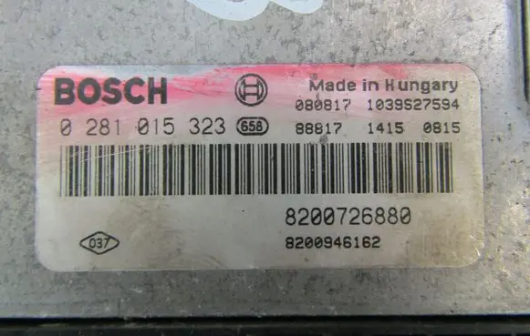 Renault Laguna III Engine control unit/module ECU 8200726880