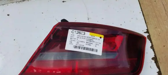 Audi A3 S3 8V Rear/tail lights