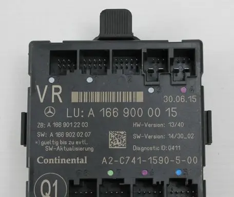 Mercedes-Benz GLE AMG (W166 - C292) Door control unit/module A1669000015