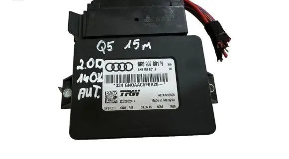 Audi Q5 SQ5 Hand brake control module 8K0907801J 32620324A 8K0907801N