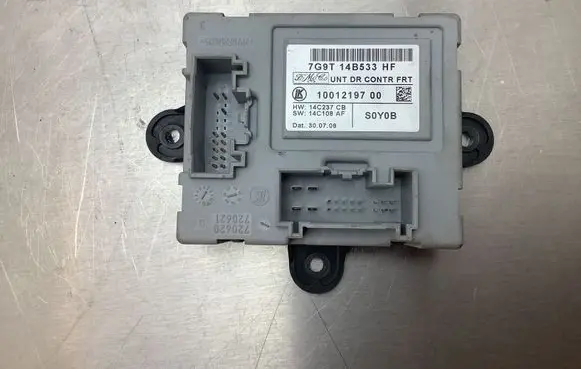 Ford Galaxy Door control unit/module 7G9T14B533HF 1001219700 14C237CB