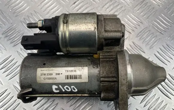 BMW 5 GT F07 Starter motor TS12E36 7616500 G199890A