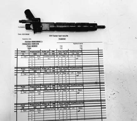 BMW 5 E60 E61 Fuel injector 0445116 090120