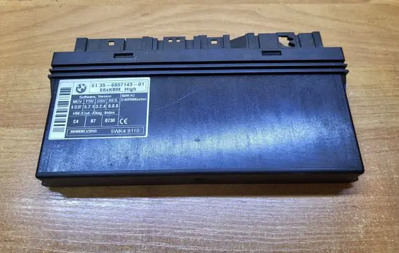 BMW 5 E60 E61 Comfort/convenience module 6957143 5WK49110