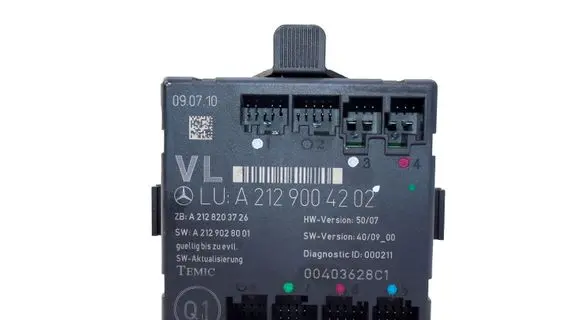 Mercedes-Benz E W212 Door control unit/module A2129004202 A2128203726 A2129028001