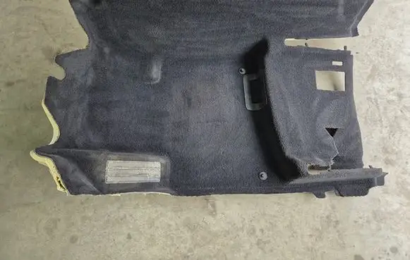 Volkswagen Touareg II Front floor carpet liner 7P1863103BA 170720109906