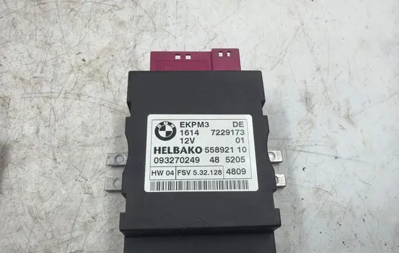 BMW X1 E84 Fuel injection pump control unit/module 7229173