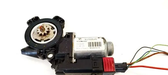 Opel Meriva A Front door window regulator motor 93189576