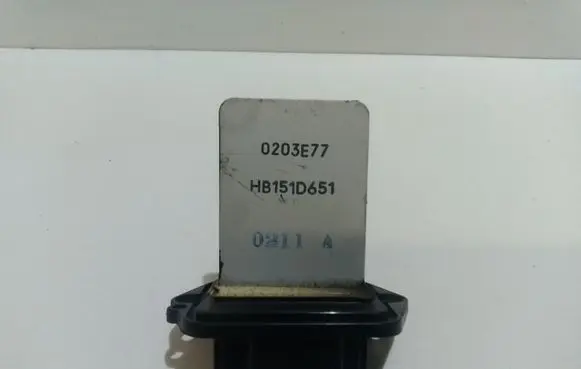Mazda 2 Heater blower motor/fan resistor HB151D651 0203E77