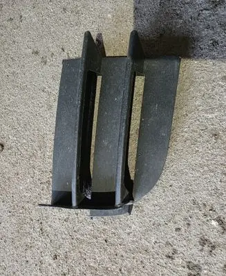Skoda Superb B6 (3T) Front bumper lower grill 3T0853666