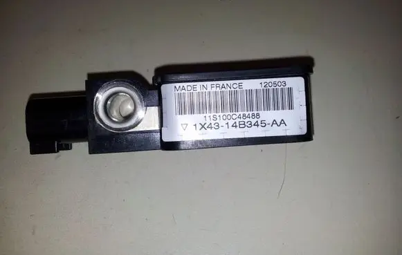 Jaguar XJ X350 Airbag deployment crash/impact sensor 1X4314B345AA 11S100C48488