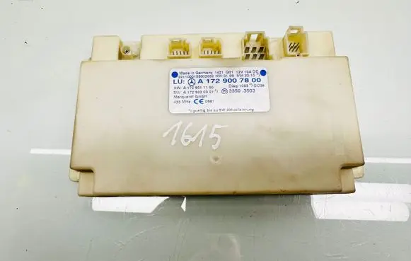 Mercedes-Benz CLS C218 X218 Other control units/modules A1729011100 A1729020001 1729007800