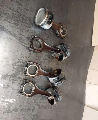 BMW 3 E36 Piston with connecting rod 11251734496