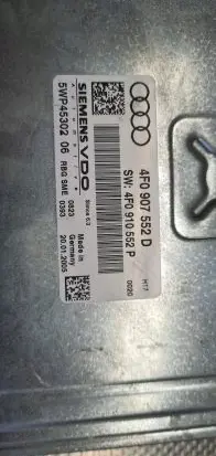 Audi A6 S6 C6 4F Engine control unit/module 4F0907552D