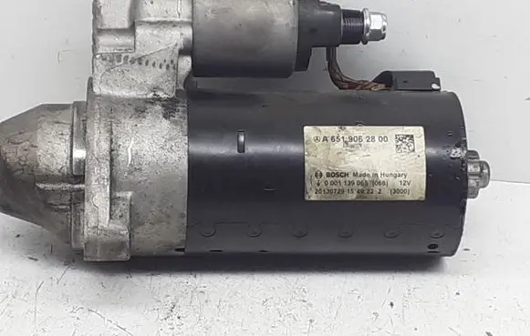 Mercedes-Benz E W212 Starter motor A6519062800