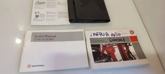 Opel Zafira B User manual 