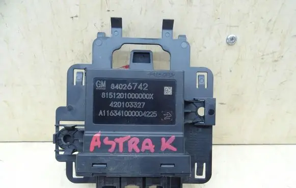 Opel Astra K Parking PDC control unit/module