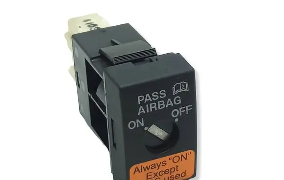 Mazda RX8 Passenger airbag on/off switch