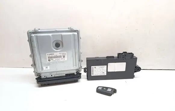 BMW X5 E70 Engine ECU kit and lock set 8517015 0281018319 9262360