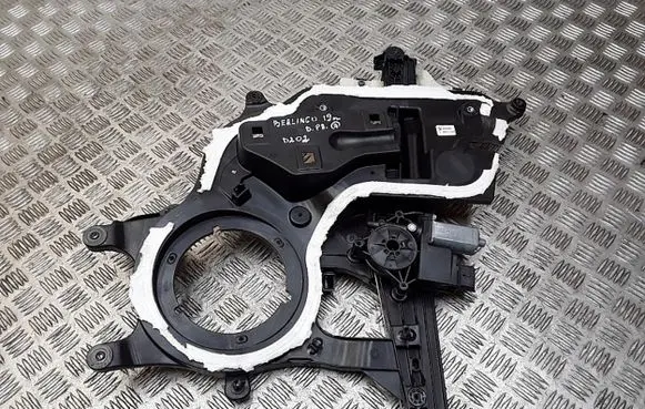 Citroen Berlingo Rear door window regulator with motor 9830335980