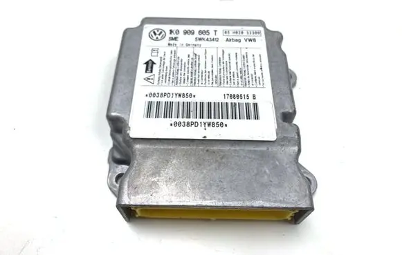 Volkswagen Golf V Airbag control unit/module 1K0909605T 5WK43412 05H020S2300