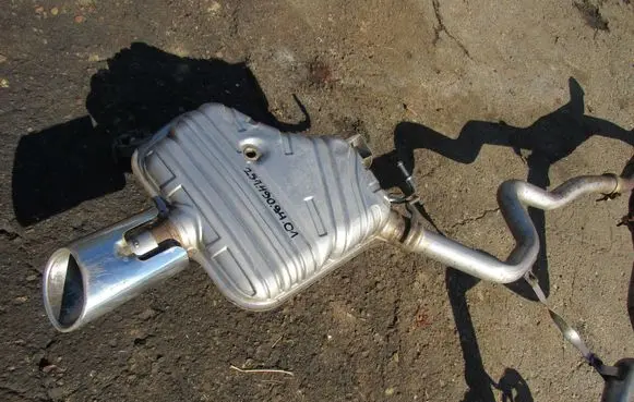 Mercedes-Benz R W251 Rear muffler/silencer tail pipe A2514909401-MERC3 A2514909401