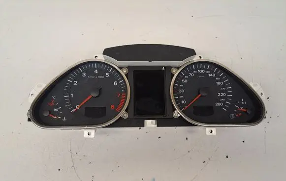 Audi A6 S6 C6 4F Speedometer (instrument cluster) 5550007301
