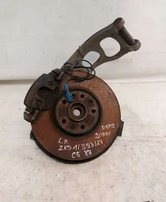 Citroen C5 Front wheel hub spindle knuckle
