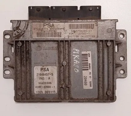 Citroen Xsara Picasso Engine control unit/module 9643786680 216464575 50409S05