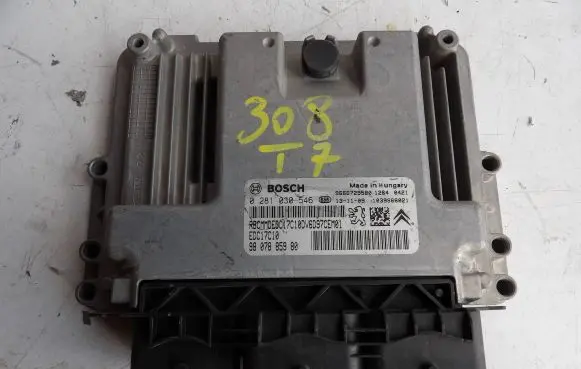 Peugeot 308 Engine control unit/module 9666729580 9807885980 0281030546