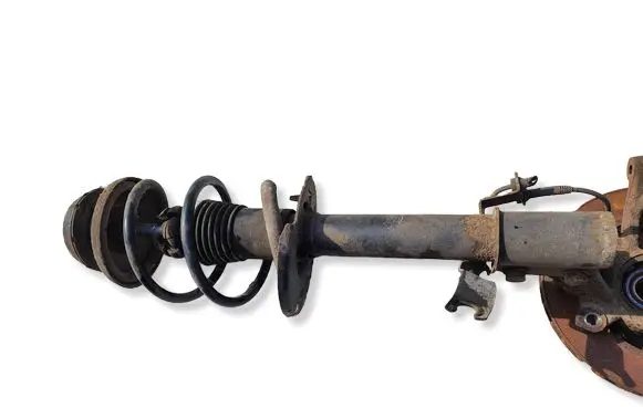 Dacia Sandero II Front shock absorber with coil spring 