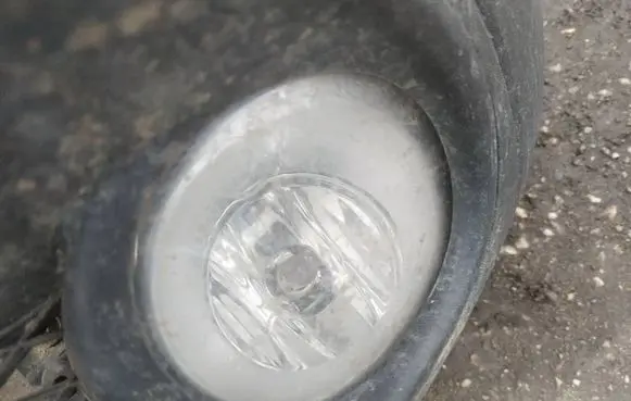 Volkswagen Touareg I Front fog light