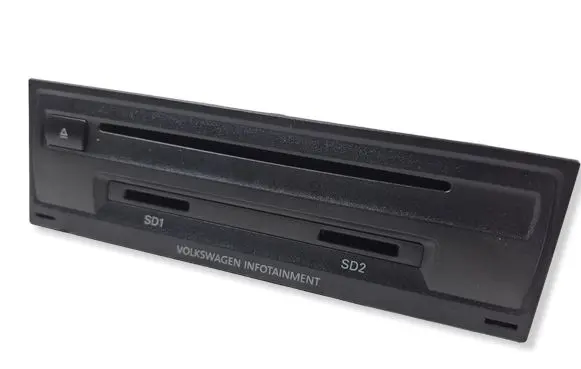 Volkswagen Touareg II Navigation unit CD/DVD player 7P6035666B 001CD71D4640