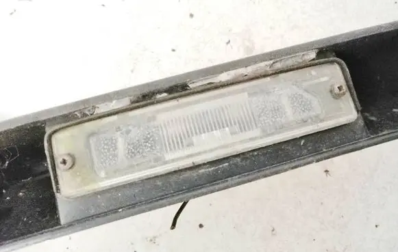 Number plate light