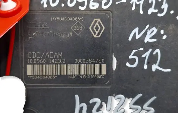 Renault Espace IV ABS control unit/module S27649512 8200159837 10020601054