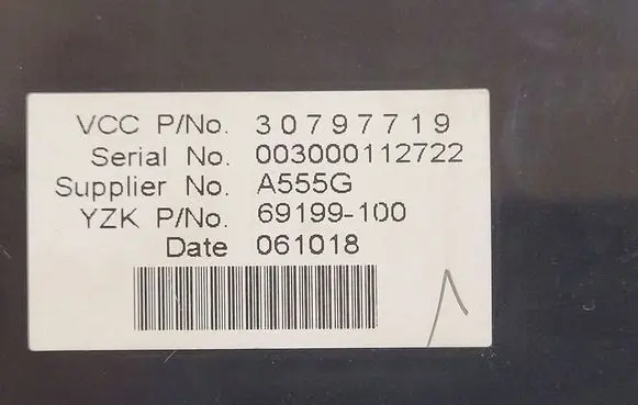 Volvo V50 Screen/display/small screen 30797719