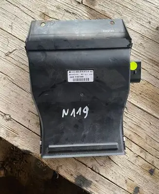 Cabin air duct channel