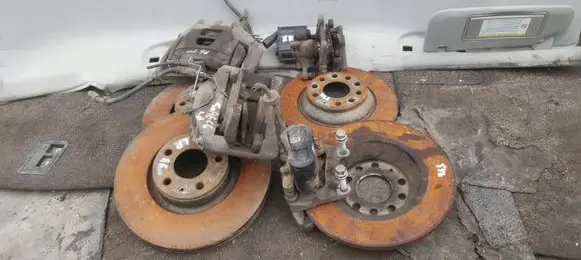 Audi A6 S6 C6 4F Front brake disc