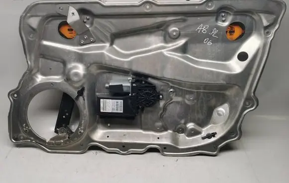 Front door window regulator with motor
