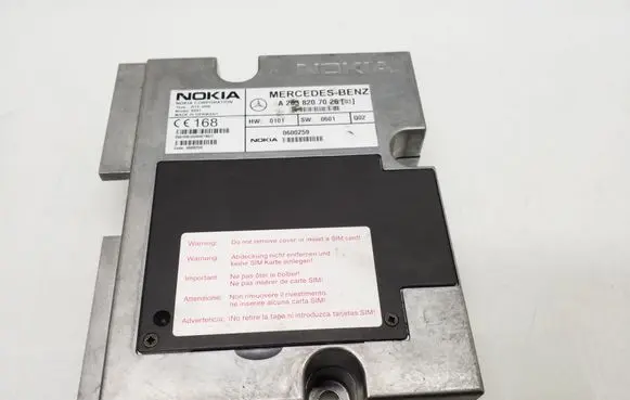 Mercedes-Benz C W203 Phone control unit/module A2038207026