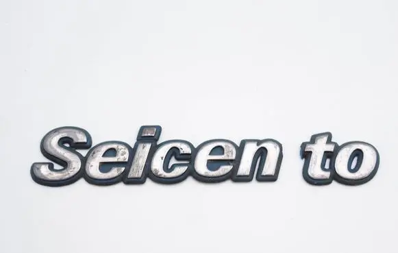 Fiat Seicento/600 Manufacturers badge/model letters 