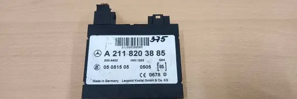 Mercedes-Benz E W211 Keyless (KESSY) go control unit/module A2118203885 05051505