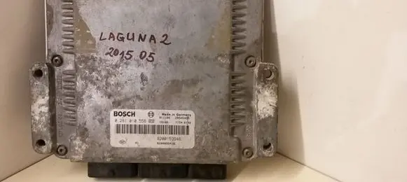 Renault Laguna II Engine control unit/module 0281010556 8200153946 8200095416