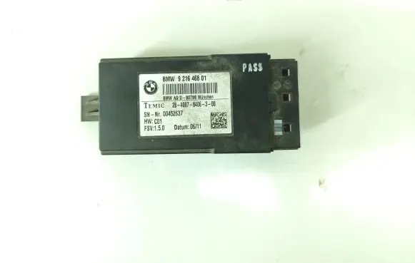 BMW 5 F10 F11 Seat heating relay 9216468