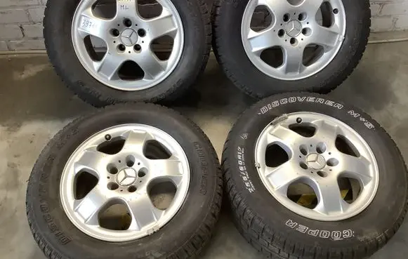 Mercedes-Benz ML W164 R17 alloy rim A1634012602 6JX17H2ET52 225560R17