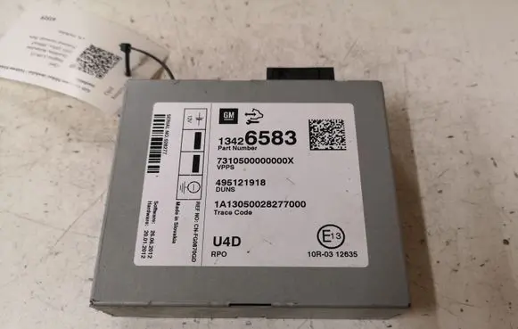 Opel Insignia A Other control units/modules 13426583 7310500000000X 495121918