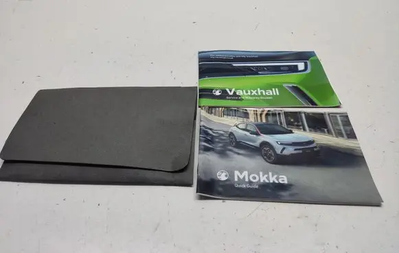 Opel Mokka B Owners service history hand book 